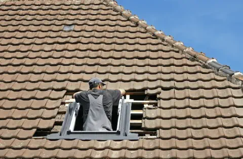 Pose de velux - Damerey